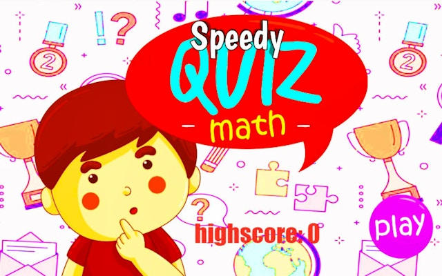 Speedy Quiz Maths Game