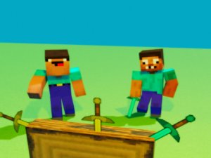 Noob vs Pro But Knife Hit Minecraft Online Game