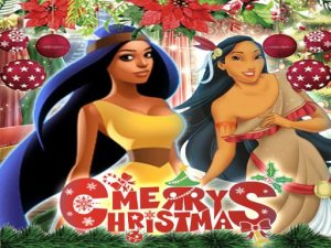 Pocahontas Christmas Sweater Dress Up Game