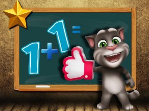 Talking Tom Math Test Challenge Online Game