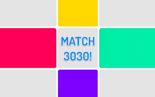 Match 3030! - Drag and Drop Puzzle Game