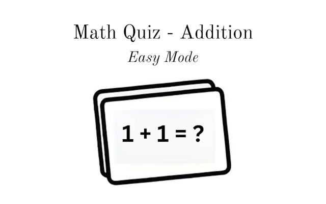 Math Quiz - Addition Game