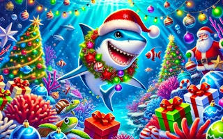 Santa Shark: Ocean Predator