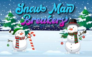 Snow Man Breakers: Snowball Smash Online Arcade Game