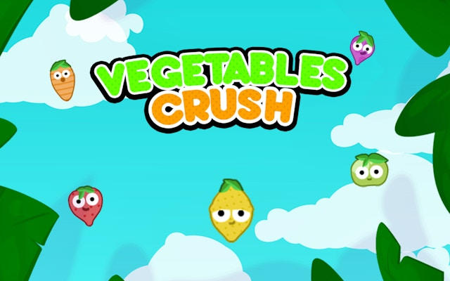 Vegetables Crush - Match 3 Puzzle Game