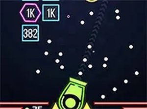 Glow Paddle Breakout